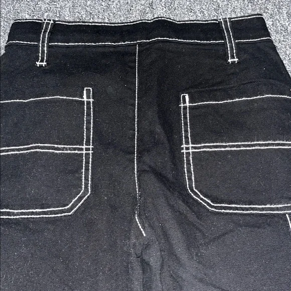 Old Navy Girls High-Waisted Carpenter Pants - Picture 6 of 6